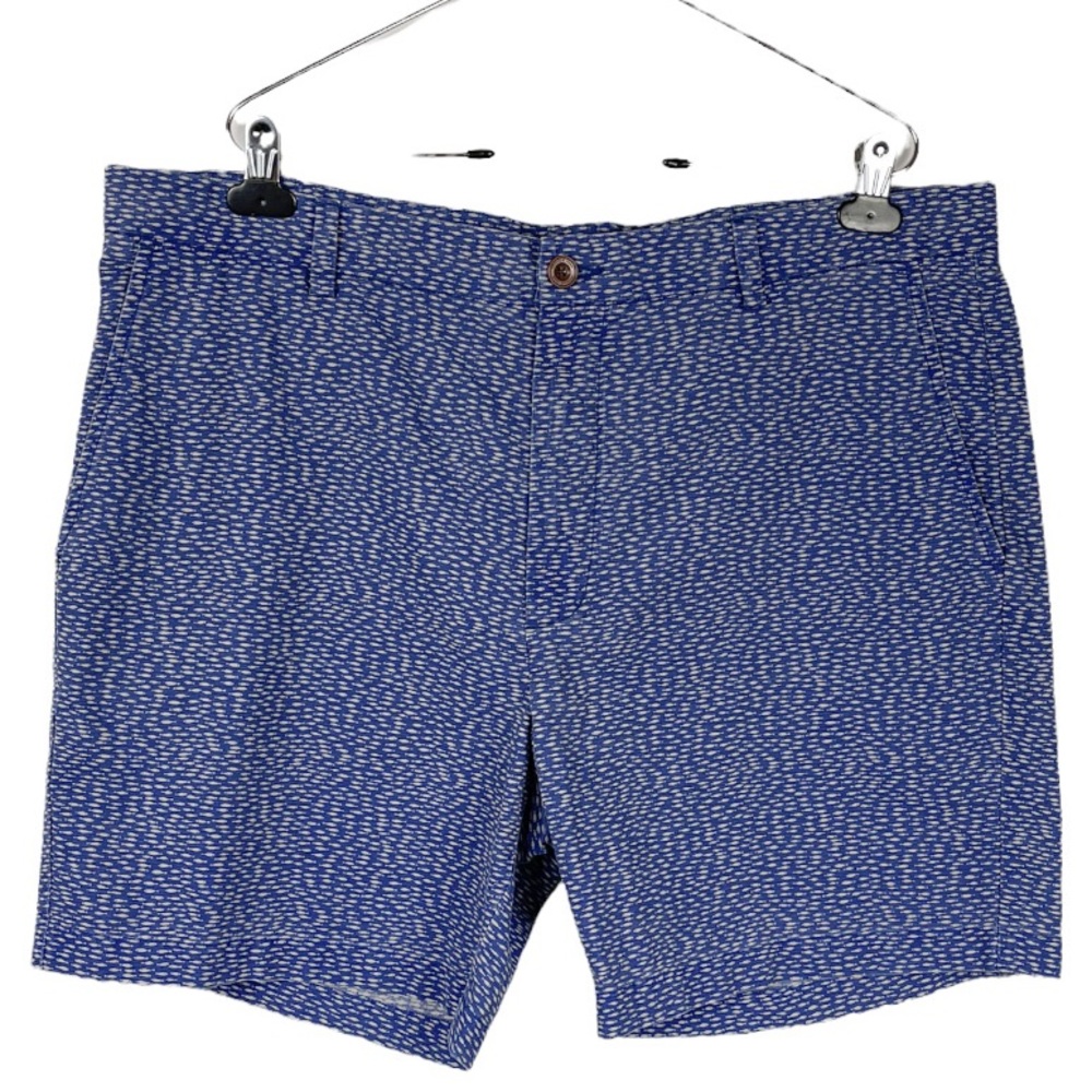 VINEYARD VINES MICRO FISH PRINTED BREAKER SHORTS Size 38